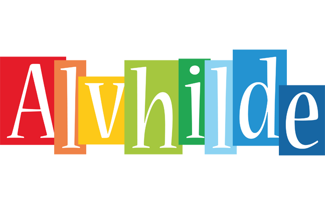 Alvhilde colors logo