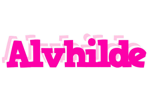 Alvhilde dancing logo