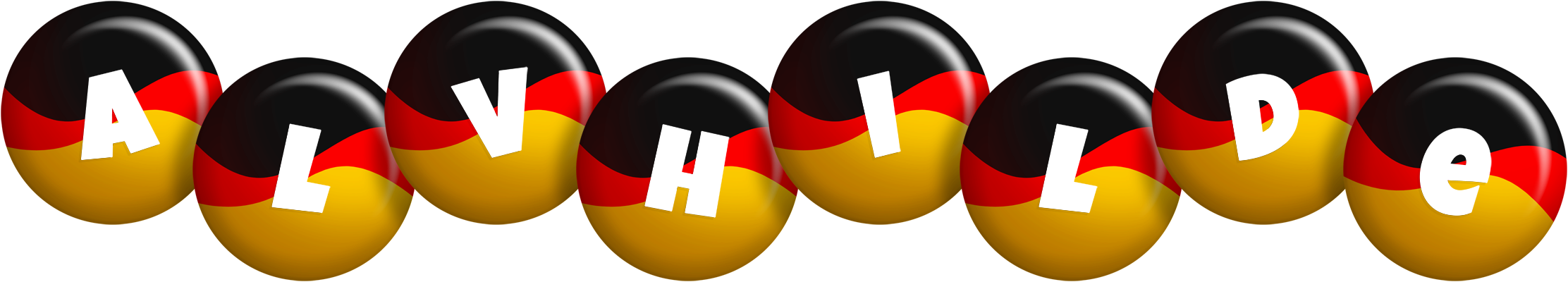 Alvhilde german logo