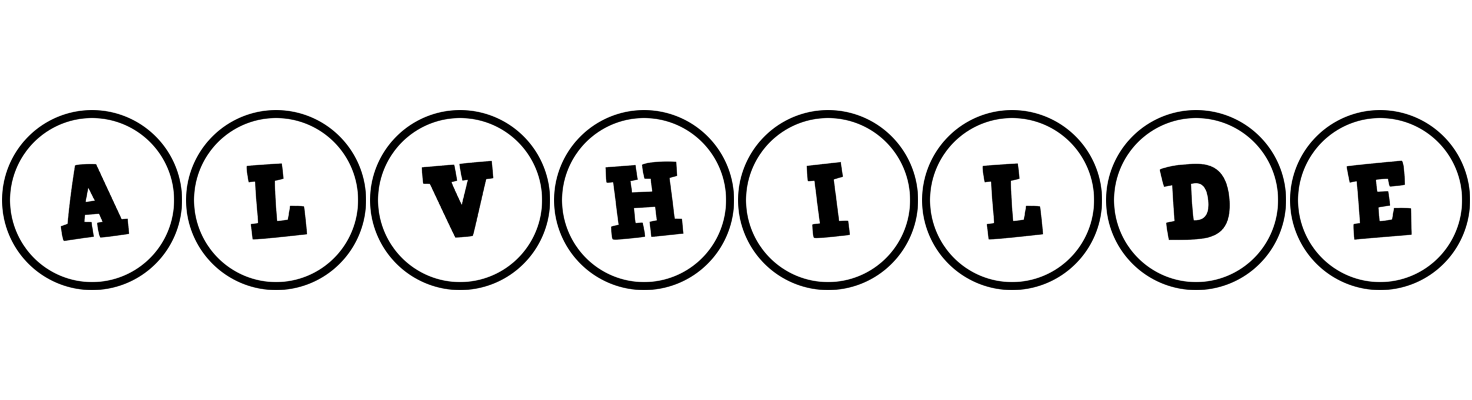 Alvhilde handy logo
