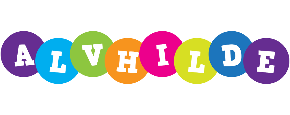 Alvhilde happy logo