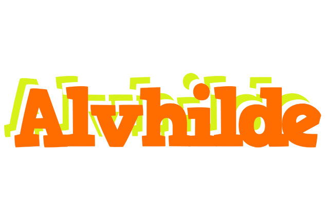 Alvhilde healthy logo
