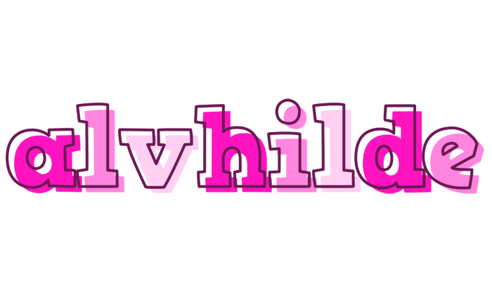 Alvhilde hello logo
