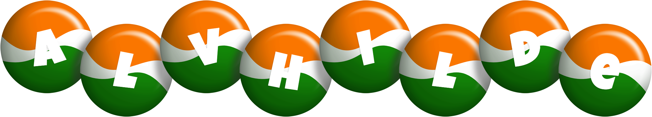 Alvhilde india logo