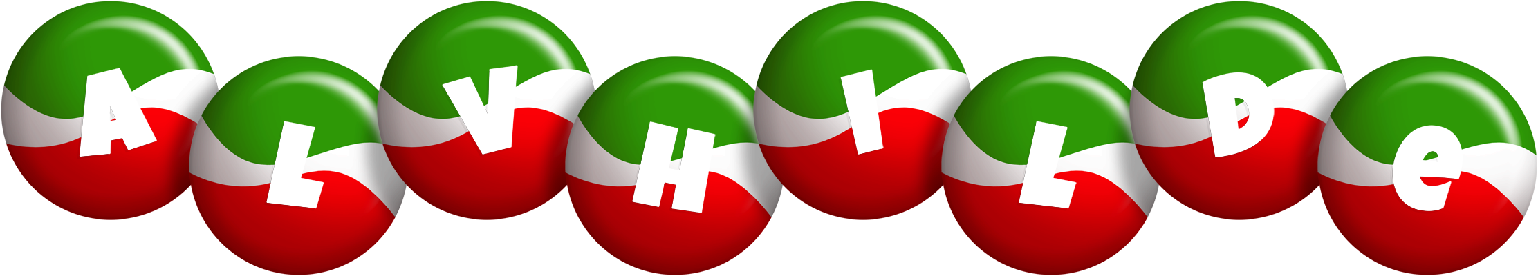 Alvhilde italy logo