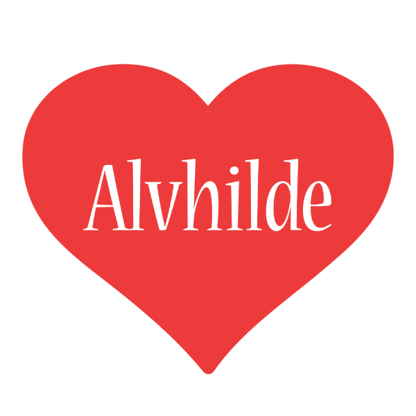 Alvhilde love logo