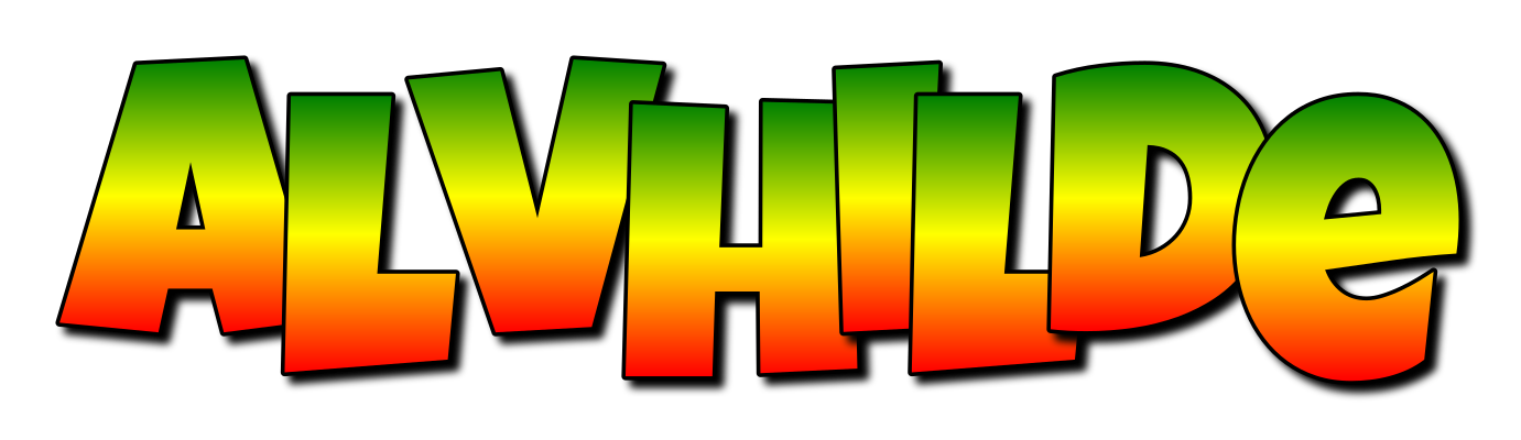Alvhilde mango logo
