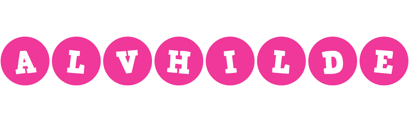 Alvhilde poker logo