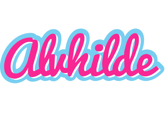Alvhilde popstar logo