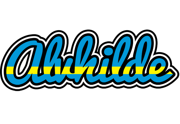 Alvhilde sweden logo