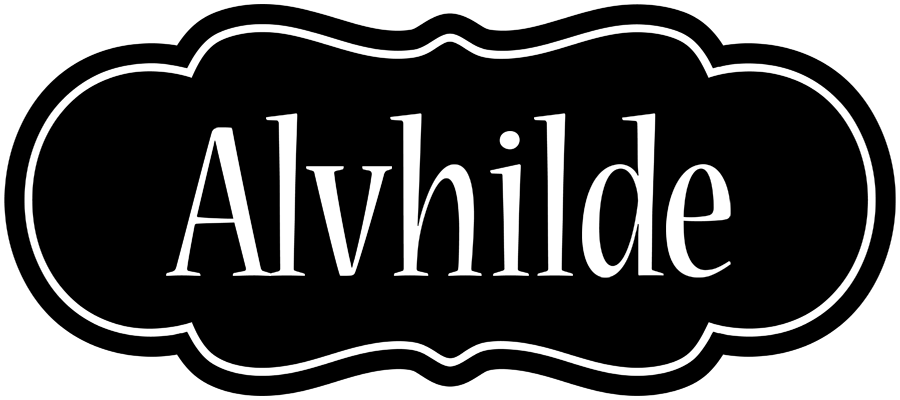 Alvhilde welcome logo