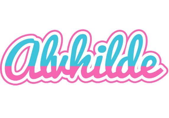 Alvhilde woman logo