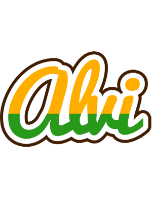 Alvi banana logo