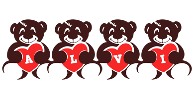 Alvi bear logo