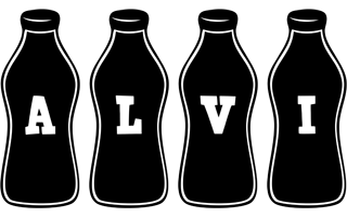 Alvi bottle logo