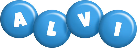 Alvi candy-blue logo