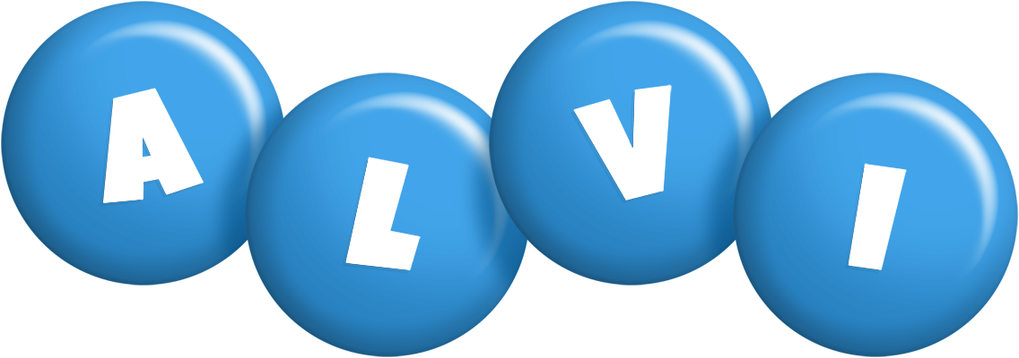 Alvi candy-blue logo