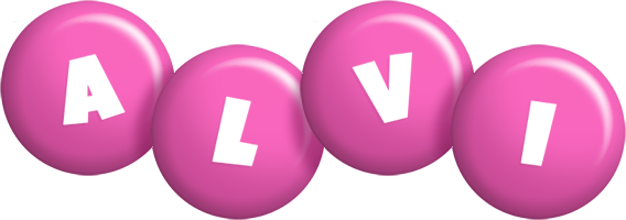 Alvi candy-pink logo