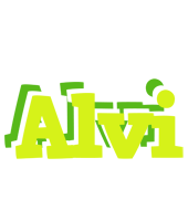 Alvi citrus logo