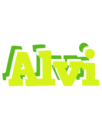 Alvi citrus logo