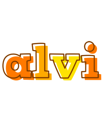 Alvi desert logo