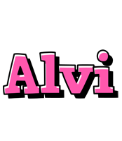 Alvi girlish logo