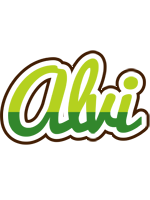 Alvi golfing logo