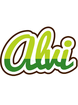 Alvi golfing logo
