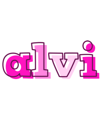 Alvi hello logo