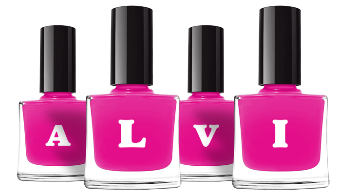 Alvi nails logo