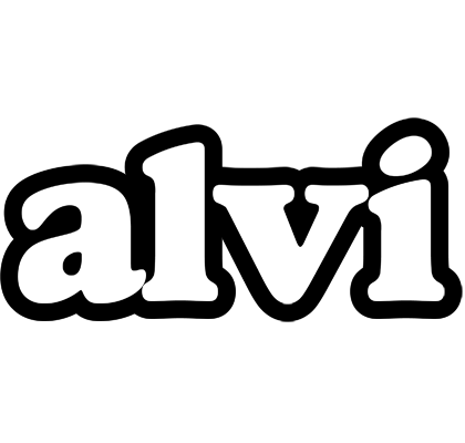 Alvi panda logo