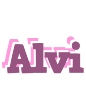Alvi relaxing logo