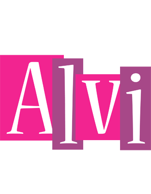 Alvi whine logo