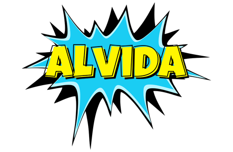 Alvida amazing logo
