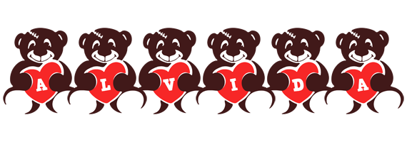 Alvida bear logo