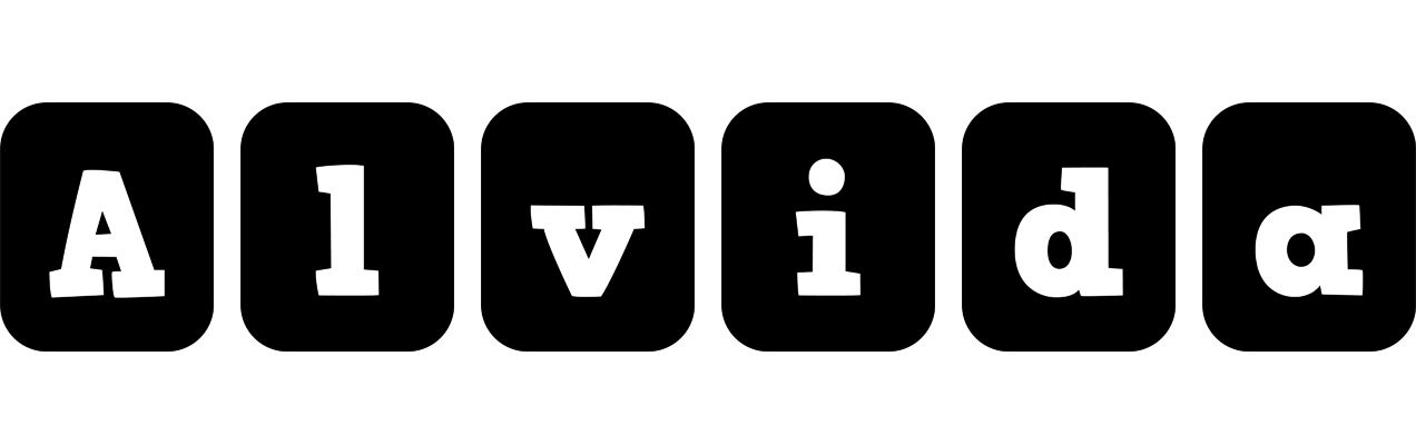 Alvida box logo