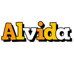 Alvida cartoon logo