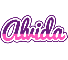 Alvida cheerful logo