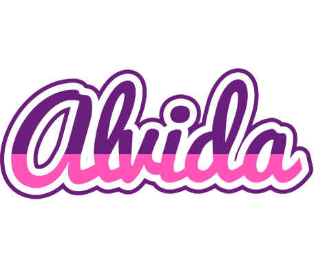 Alvida cheerful logo