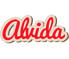 Alvida chocolate logo