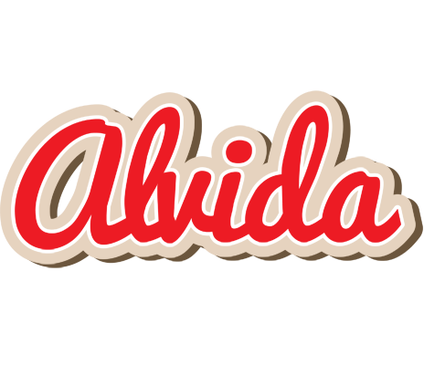 Alvida chocolate logo