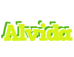 Alvida citrus logo