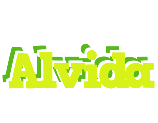 Alvida citrus logo