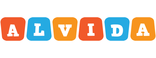 Alvida comics logo