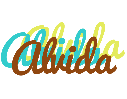 Alvida cupcake logo
