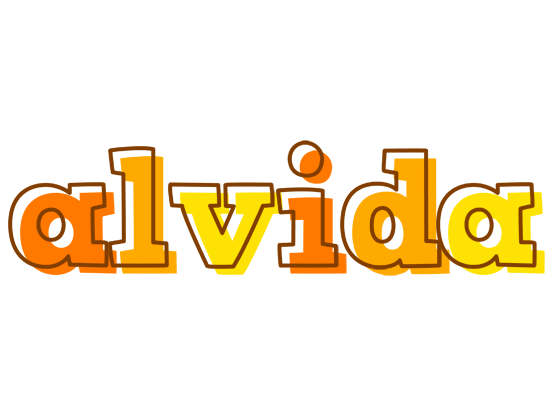 Alvida desert logo