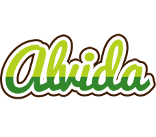 Alvida golfing logo