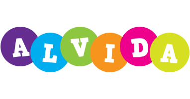 Alvida happy logo