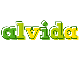 Alvida juice logo