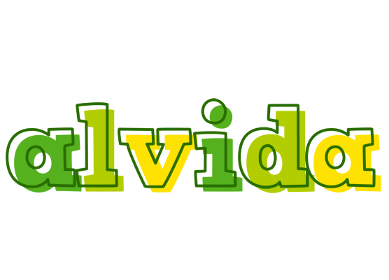 Alvida juice logo